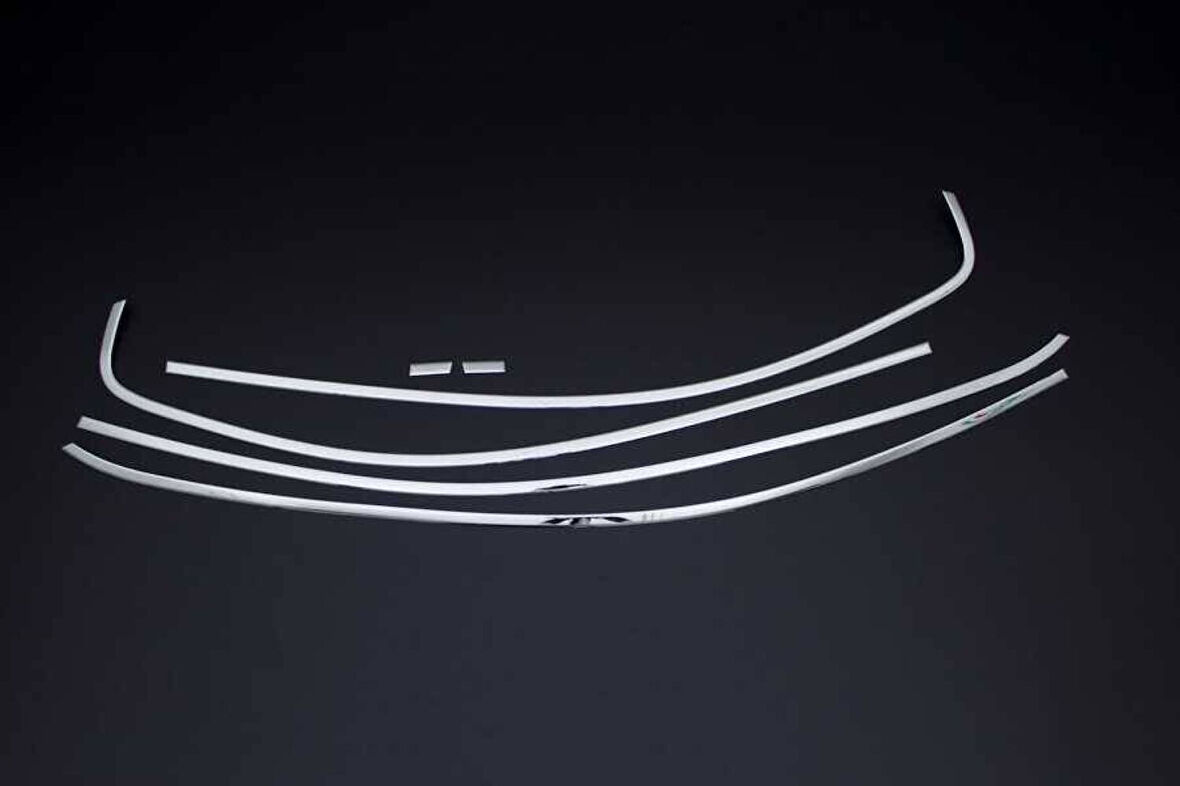 VW VOLKSWAGEN JETTA 6 SEDAN UYUMLU CAM ÜST ÇERÇEVESİ 6 PARÇA 2011 VE SONRASI PASLANMAZ KROM