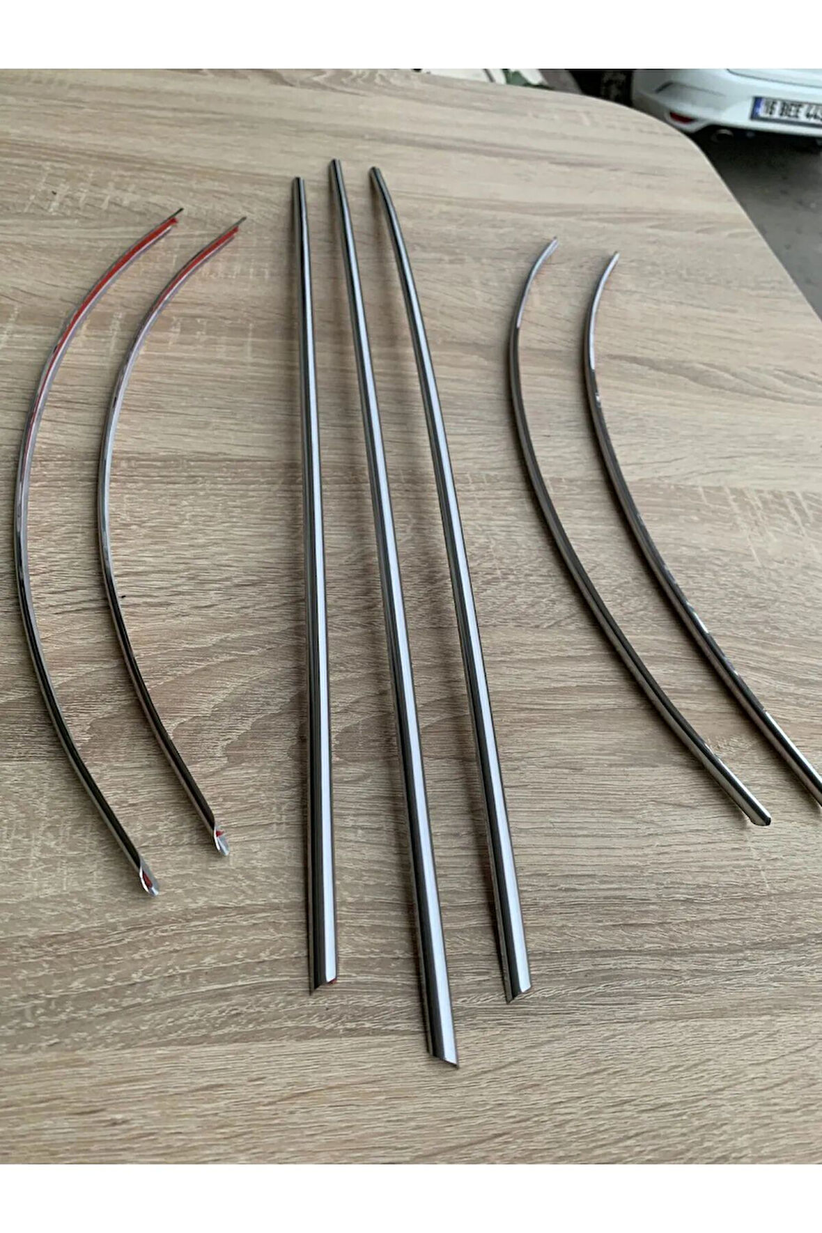 VW VOLKSWAGEN PASSAT B6 (3C) UYUMLU SEDAN ÖN TAMPON ÇITASI 7 PARÇA 2005-2012 PASLANMAZ KROM