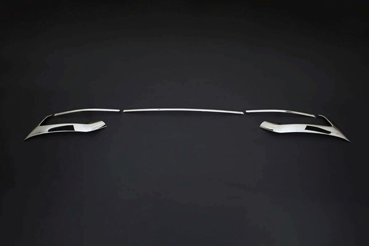 VW VOLKSWAGEN PASSAT B8.5 UYUMLU SEDAN DİFÜZÖR VE ARA ÇITASI 3 PARÇA 2019 VE SONRASI PASLANMAZ KROM