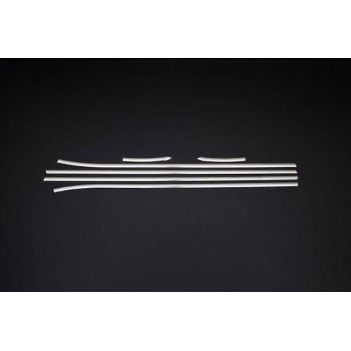 VW VOLKSWAGEN POLO 6R UYUMLU HB CAM ÇITASI 6 PARÇA 2009-2017 PASLANMAZ KROM