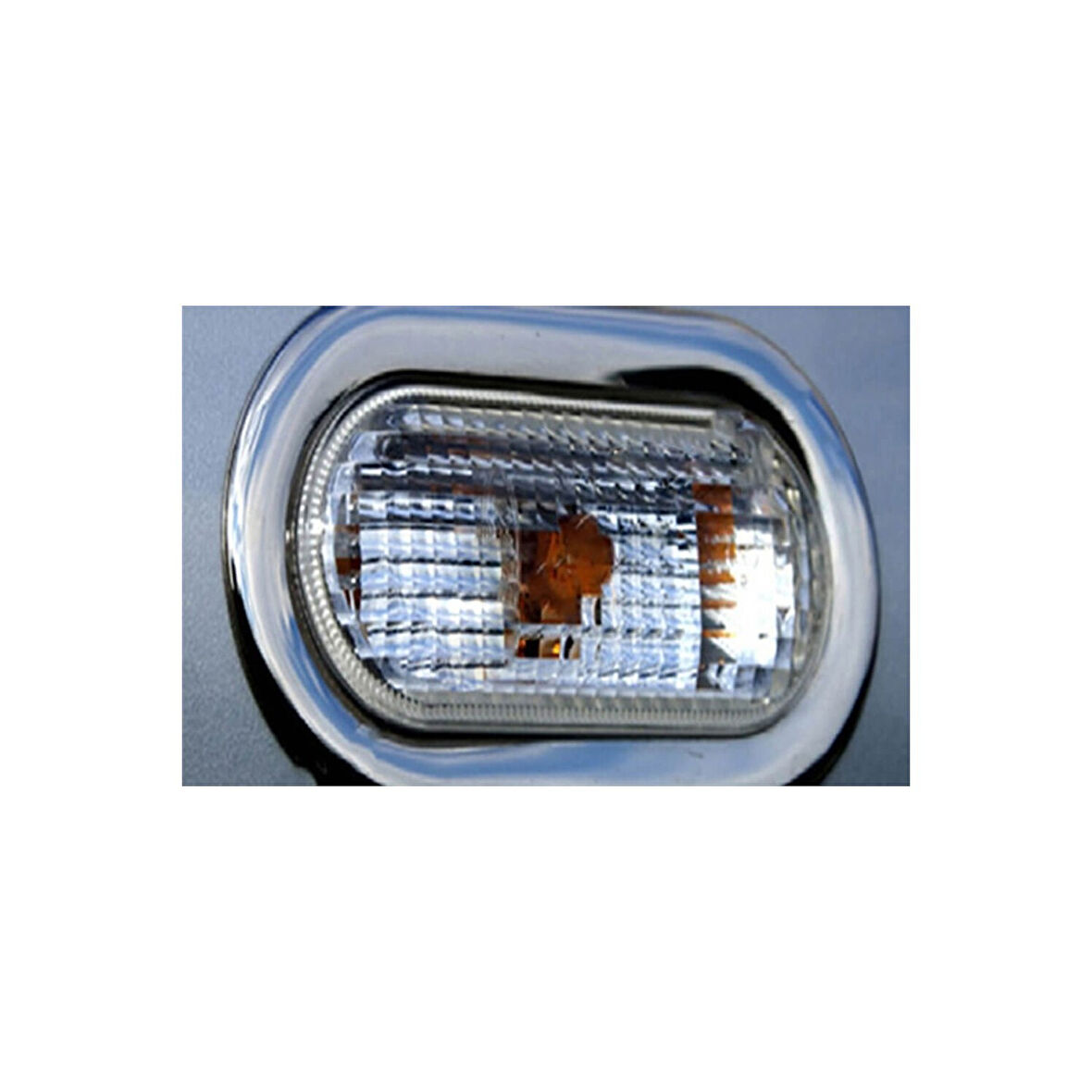 VW VOLKSWAGEN TRANSPORTER T5 UYUMLU SİNYAL ÇERÇEVE 2 PARÇA 2010-2014 PASLANMAZ KROM