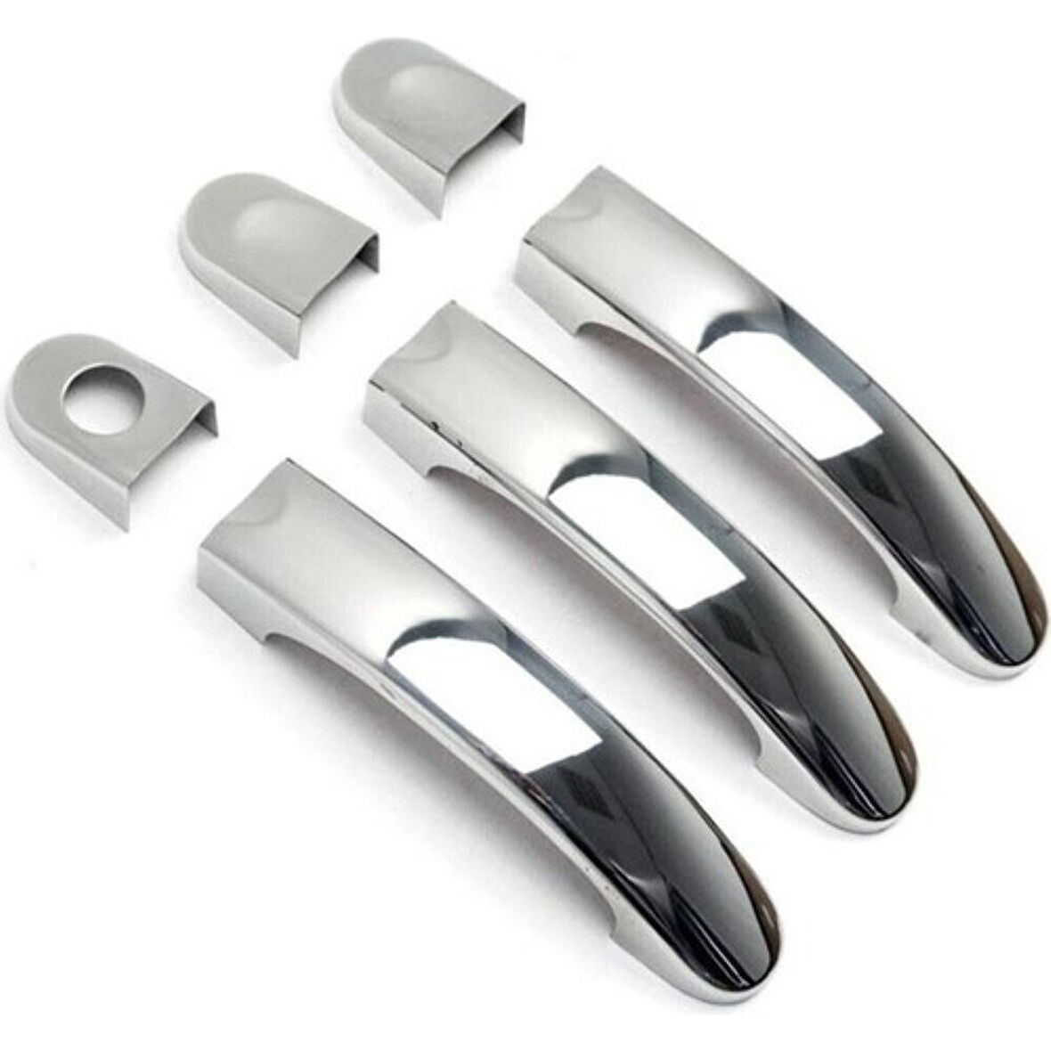 VW VOLKSWAGEN TRANSPORTER T6 UYUMLU KAPI KOLU 3 PARÇA 2015 VE SONRASI PASLANMAZ KROM