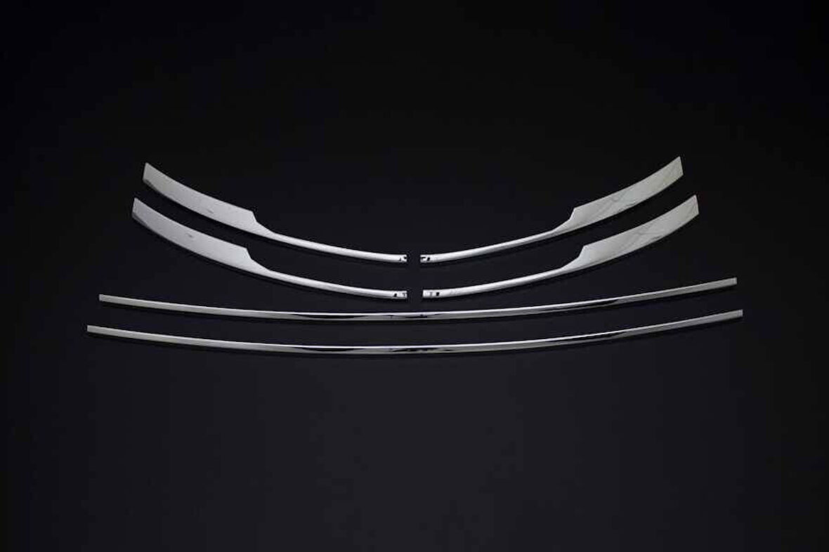 VW VOLKSWAGEN TRANSPORTER T6 UYUMLU ÖN TAMPON ÇITASI 6 PARÇA 2015 VE SONRASI PASLANMAZ KROM