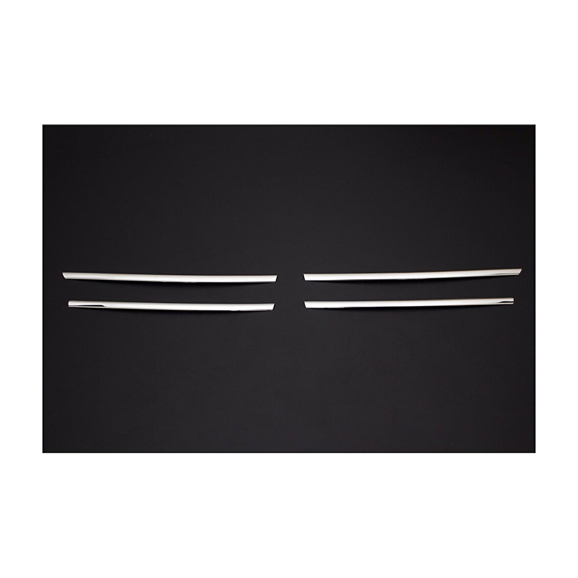 VW VOLKSWAGEN TRANSPORTER T6.1 UYUMLU ÖN PANJUR 4 PARÇA 2020 VE SONRASI PASLANMAZ KROM