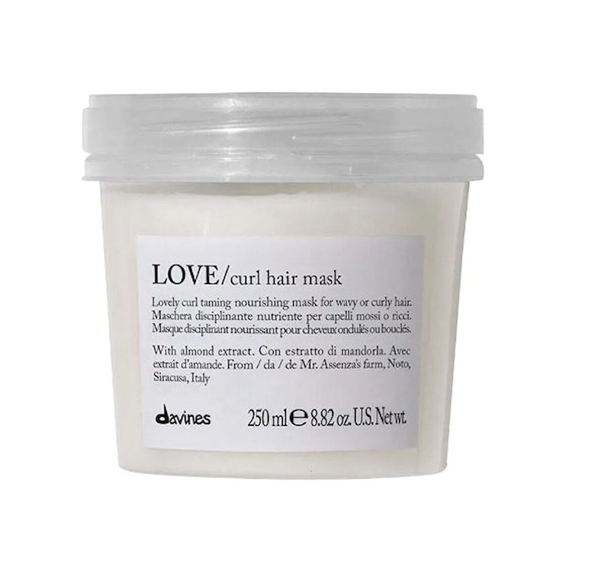 Davines Love Dalgalı Saçlar İçin Nemlendirici Maske 250 ml