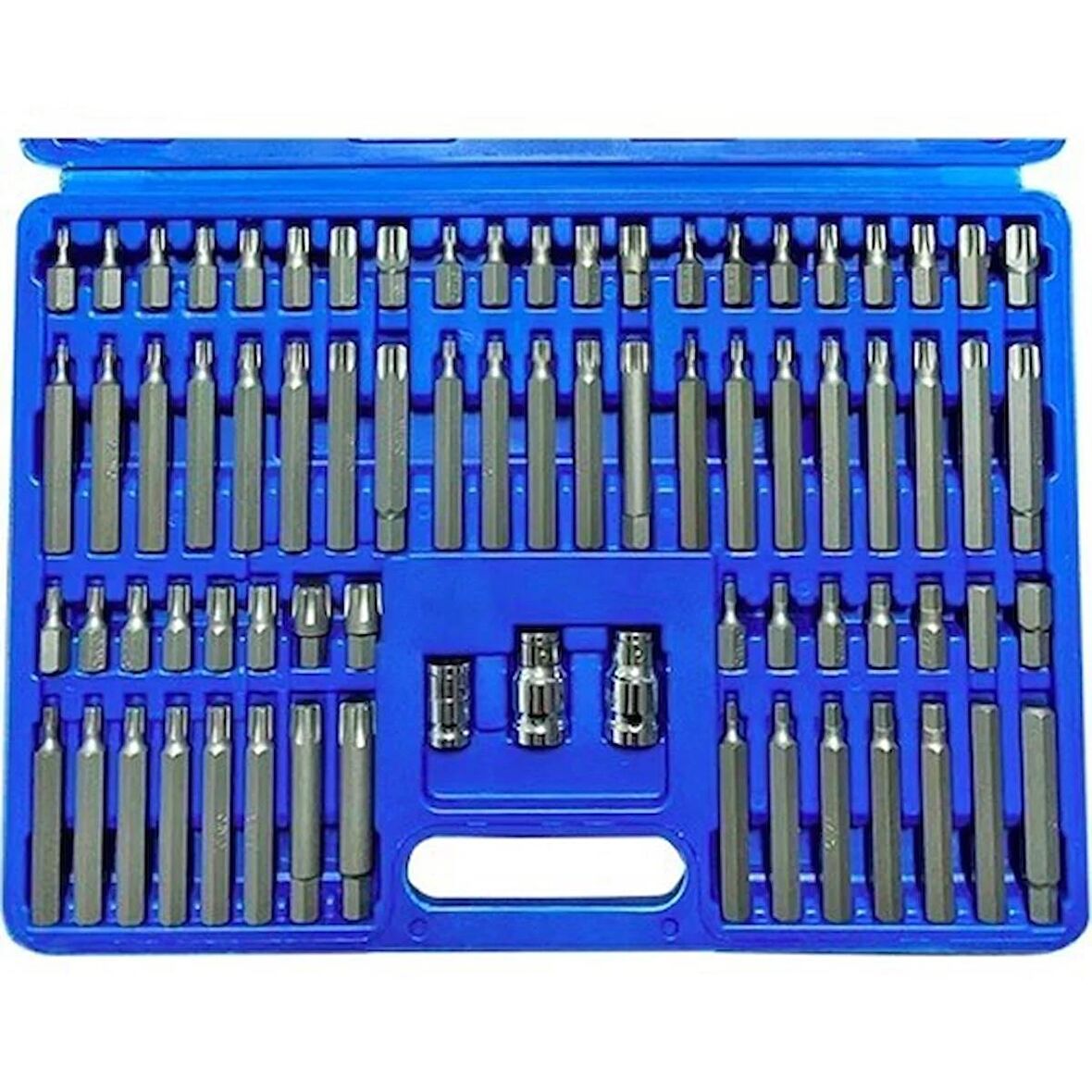 Nt Tools NCSETBA75 75 Parça Bits Uç Takımı Torx - Delikli Torx - Allen - M Tipi - Ribe Bits Set Takımı