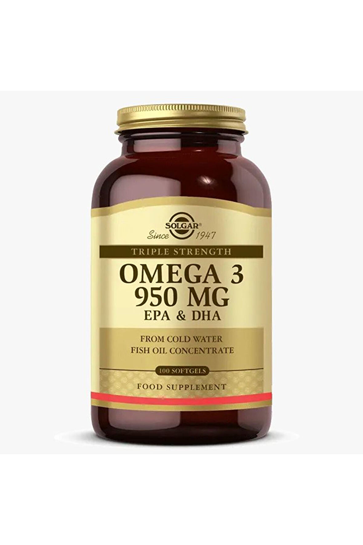 Omega 3 - 950 mg 100 Kapsül 