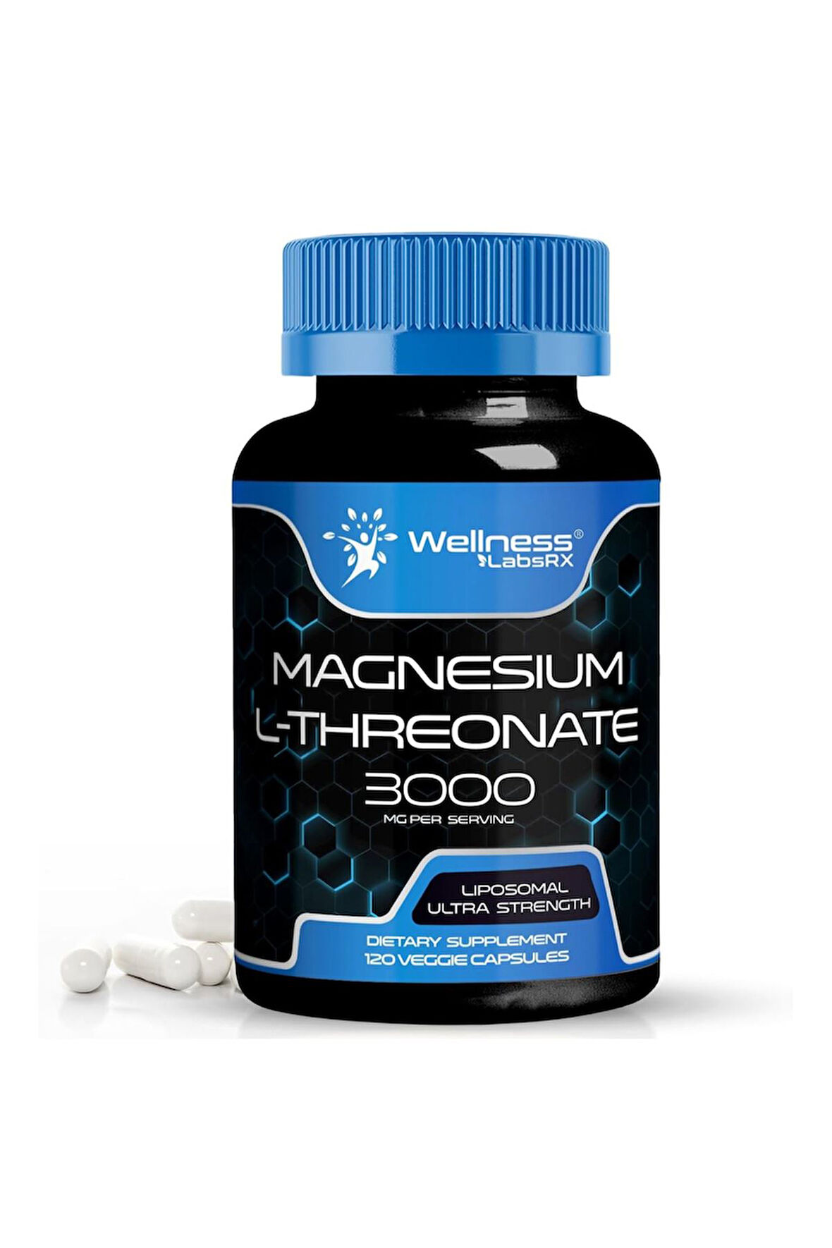 Magnesium L-Threonate 3000 mg 120 Kapsül - Ultra Strength