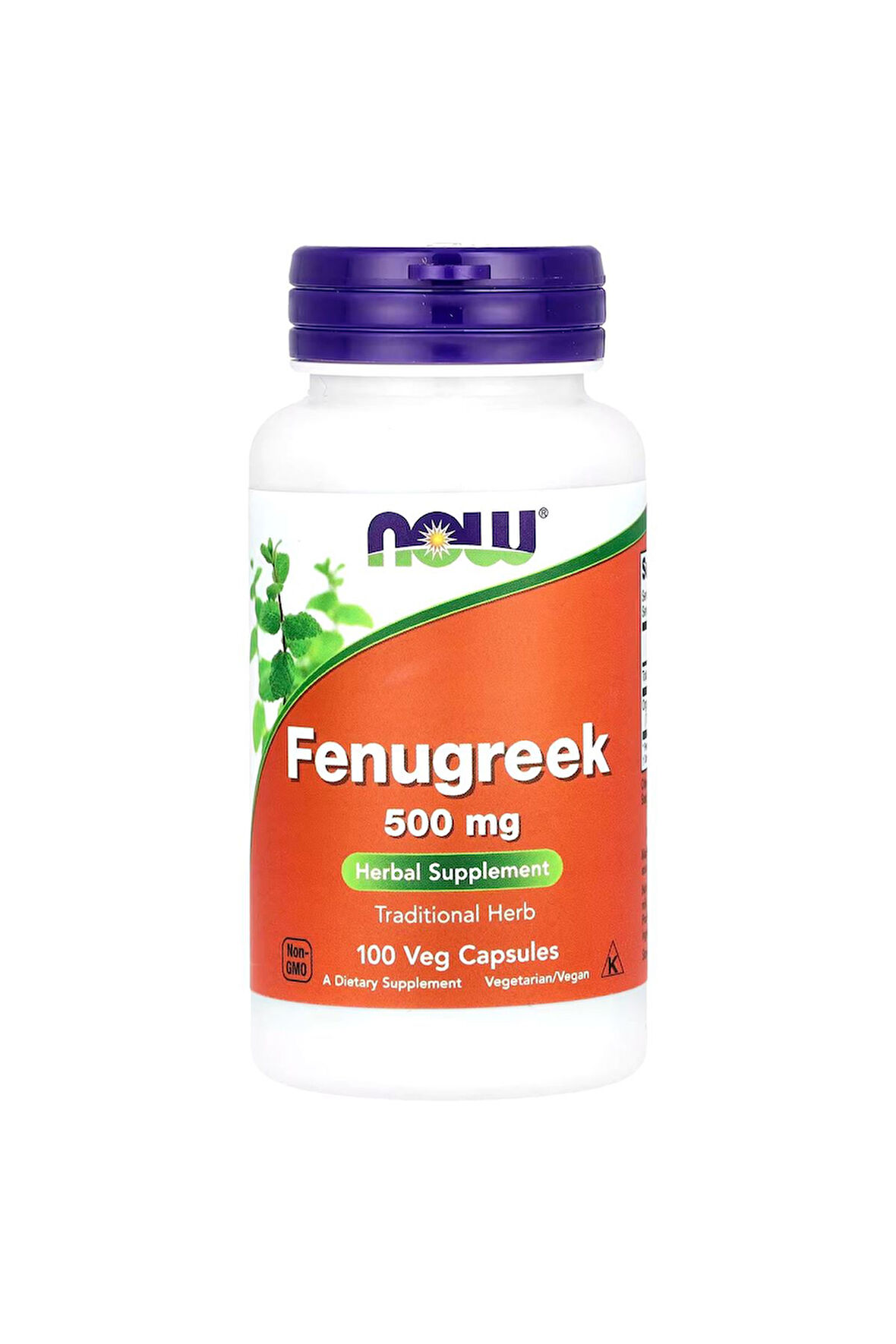 Fenugreek 500 mg 100 Kapsül 