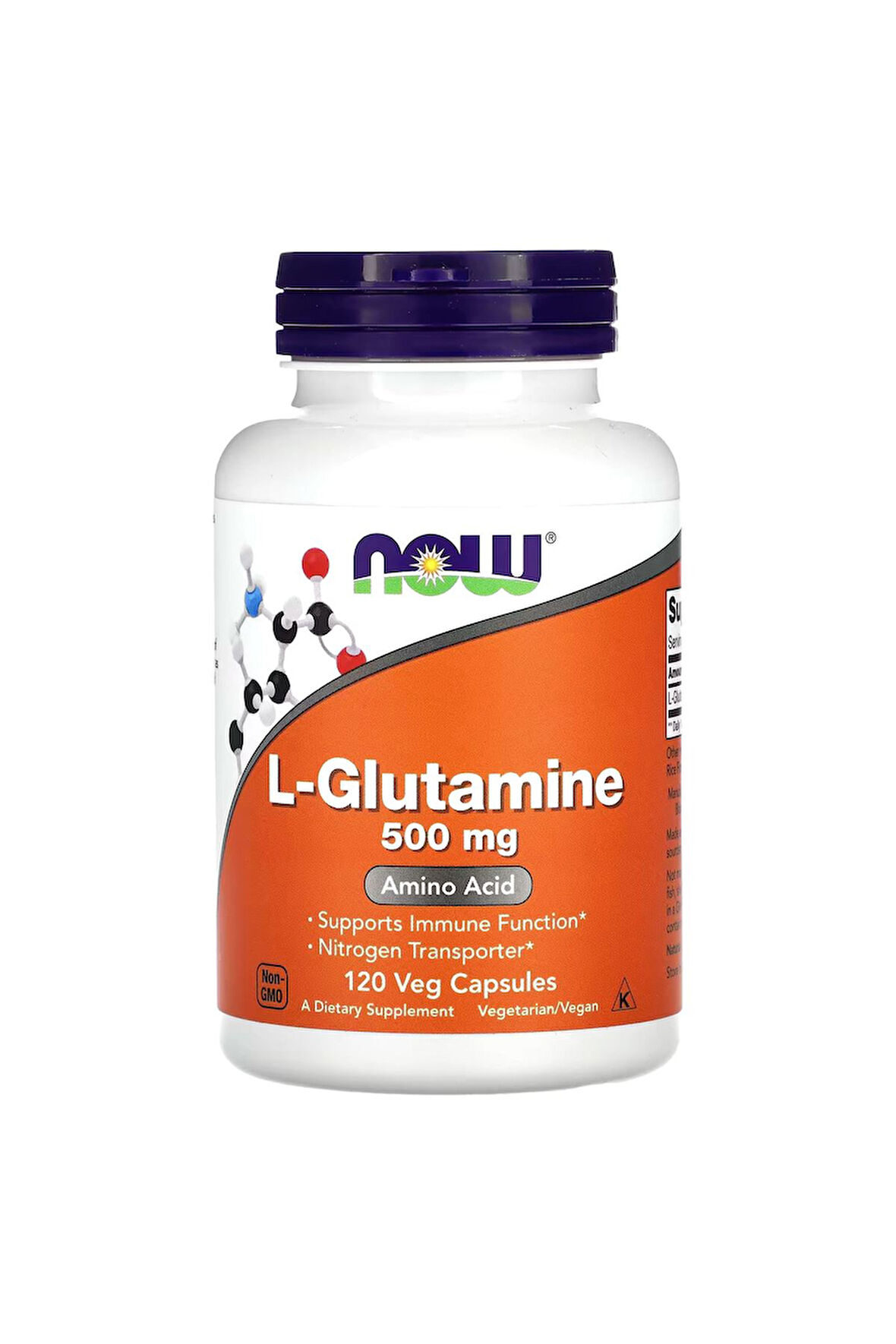 L-Glutamine 500 mg 120 Kapsül 