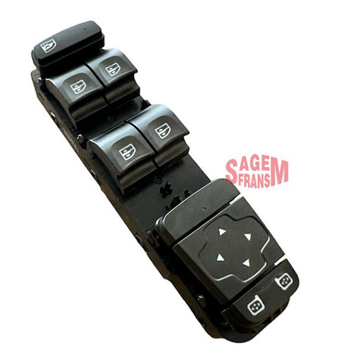 Megane 4 Sol Ön Cam Açma Düğmesi Paneli  254015253R GLD-SGM500131