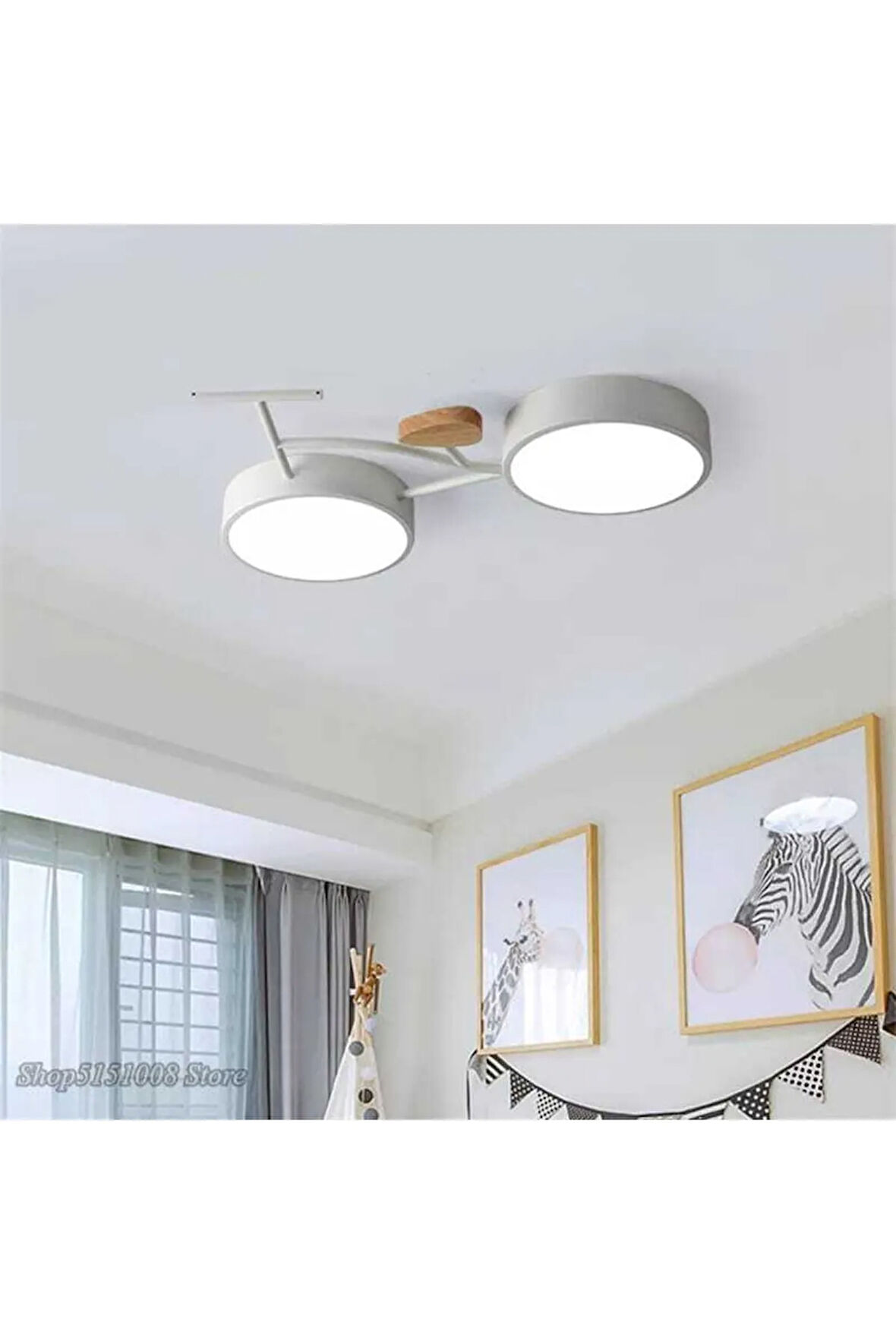 Led Bisiklet Çocuk Odası Avize