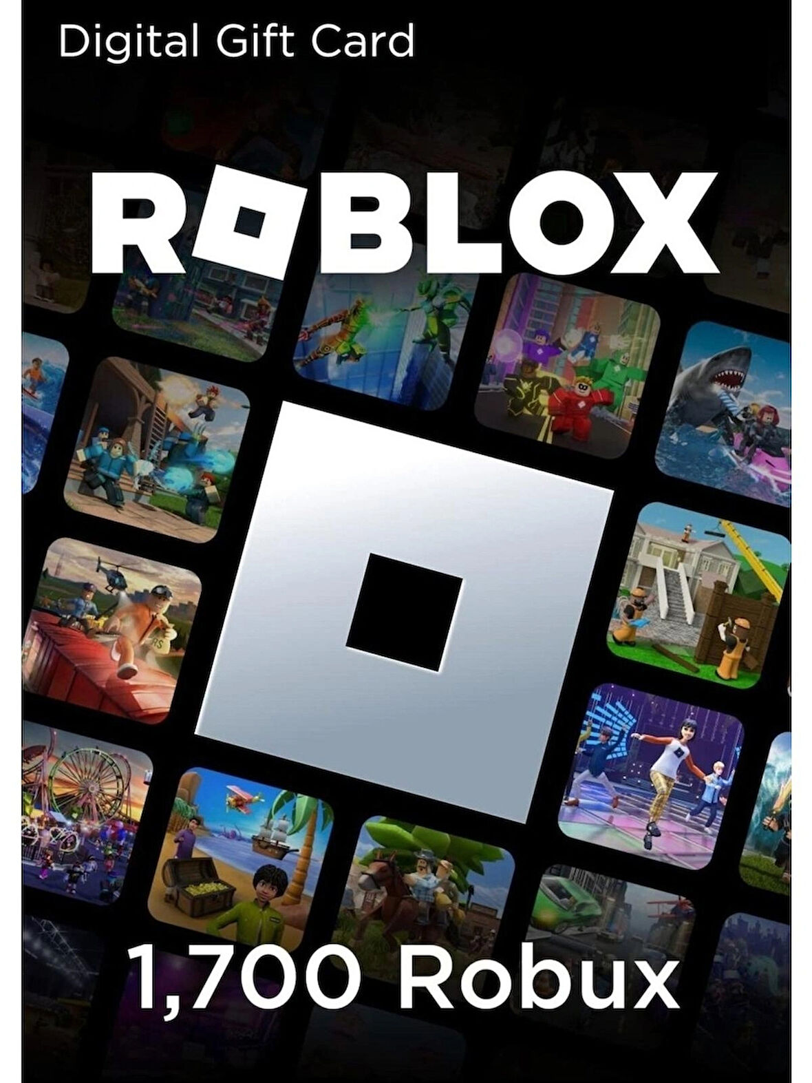 Roblox Hediye Kartı 1700 Robux