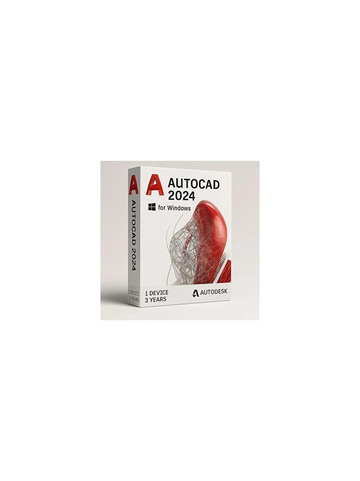 Autodesk Autocad 2024 (Windows) - 1 Pc 3 Yıl Autodesk Key Full Sürüm