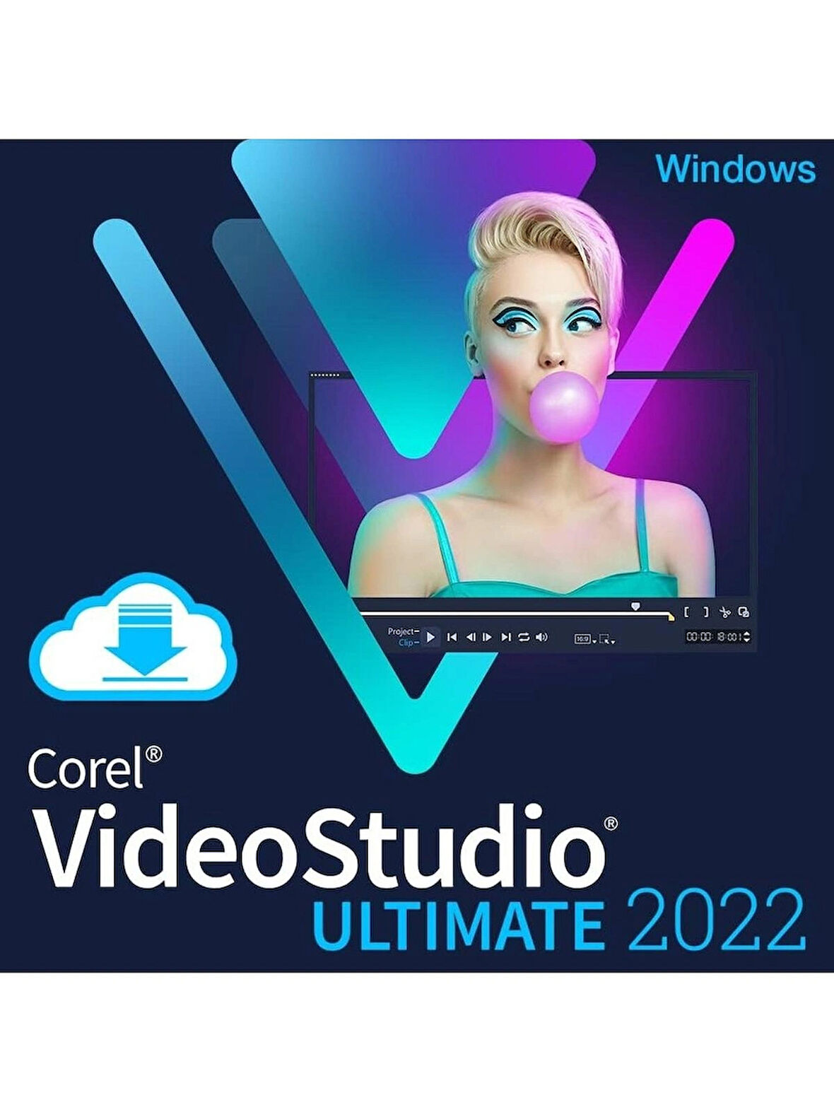 COREL Videostudio Ultimate 2022 (Windows) - 1 PC Ömür Boyu Abonelik Kodu