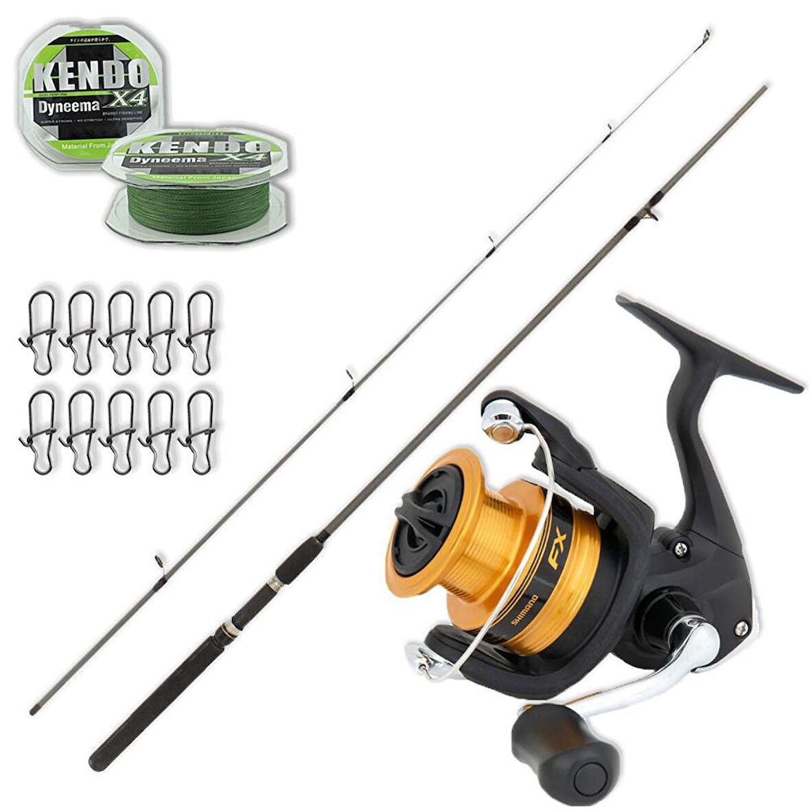 Shimano Fx 3000 - Remixon Flex 270cm Spin Olta Seti