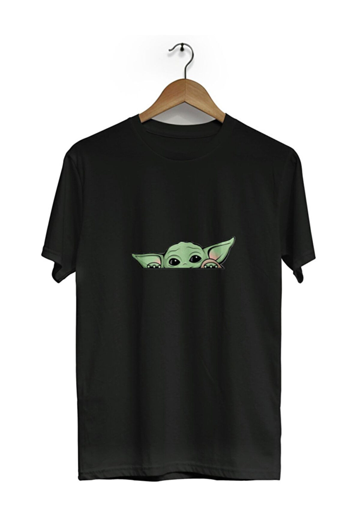Usta Yoda Star Wars Bisiklet Yaka Kısa Kollu Tişört Bll3420