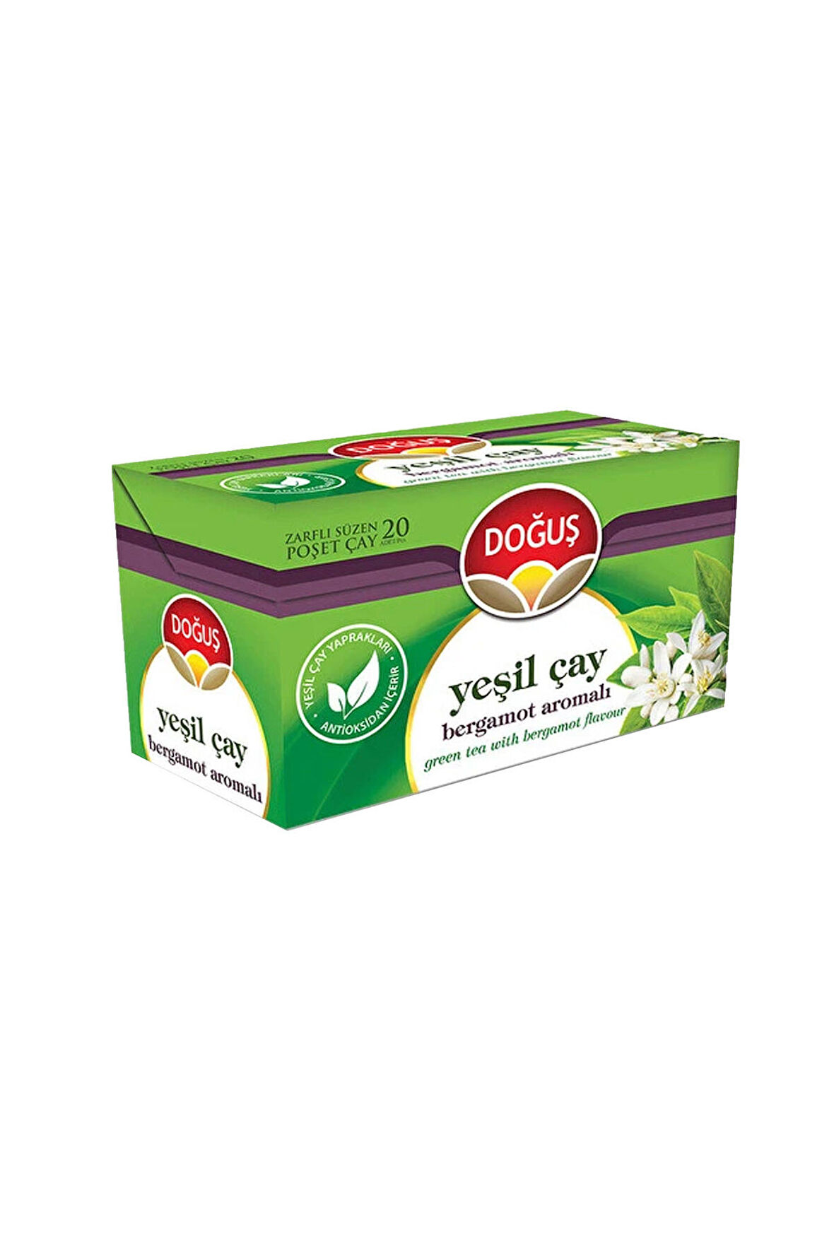 Doğuş Bardak Poşet Yeşil Çay Bergamot | 20'li