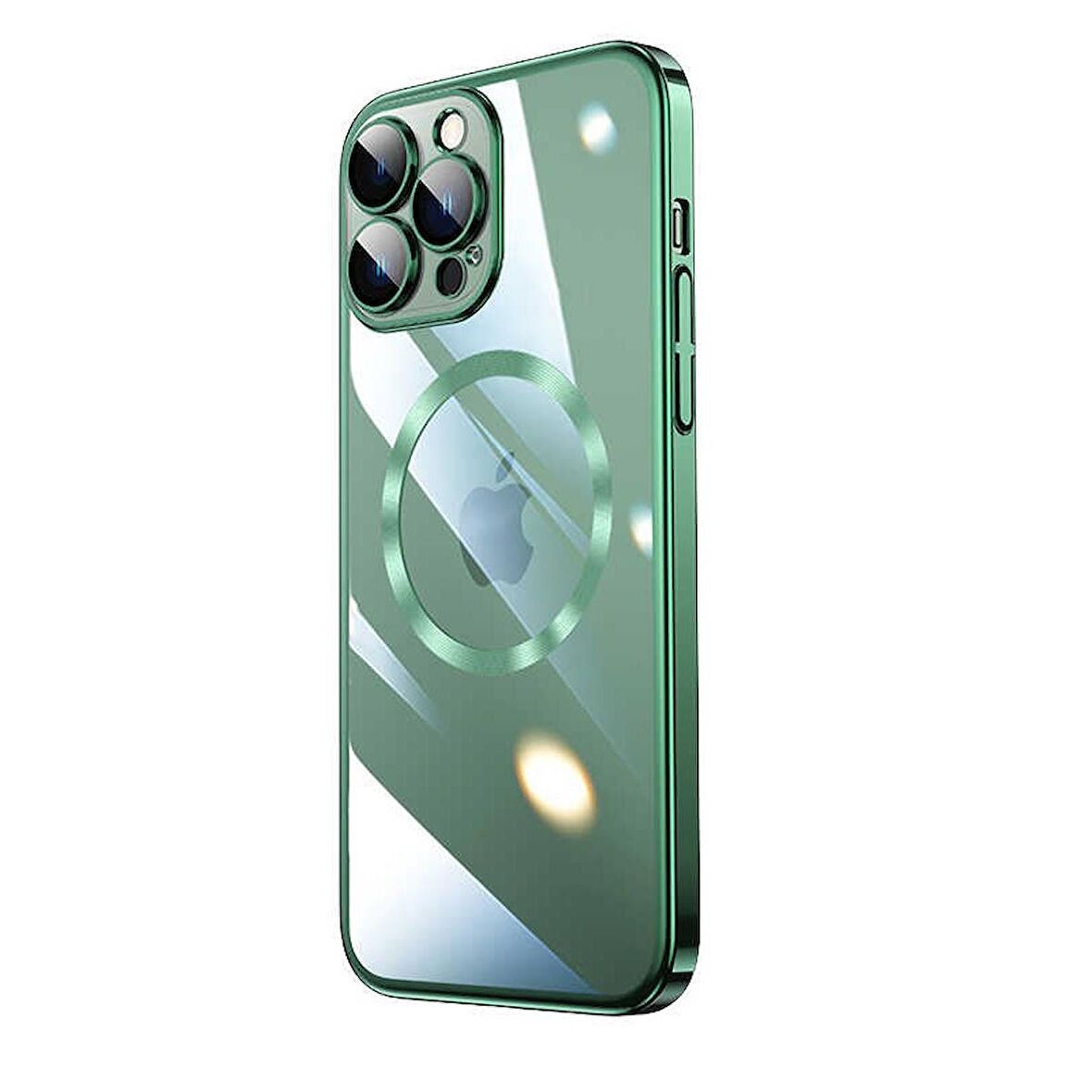 Smcase iPhone 13 Pro Kılıf Magsafe Wiriless Özellikli Tareks Rixos Sert Kapak