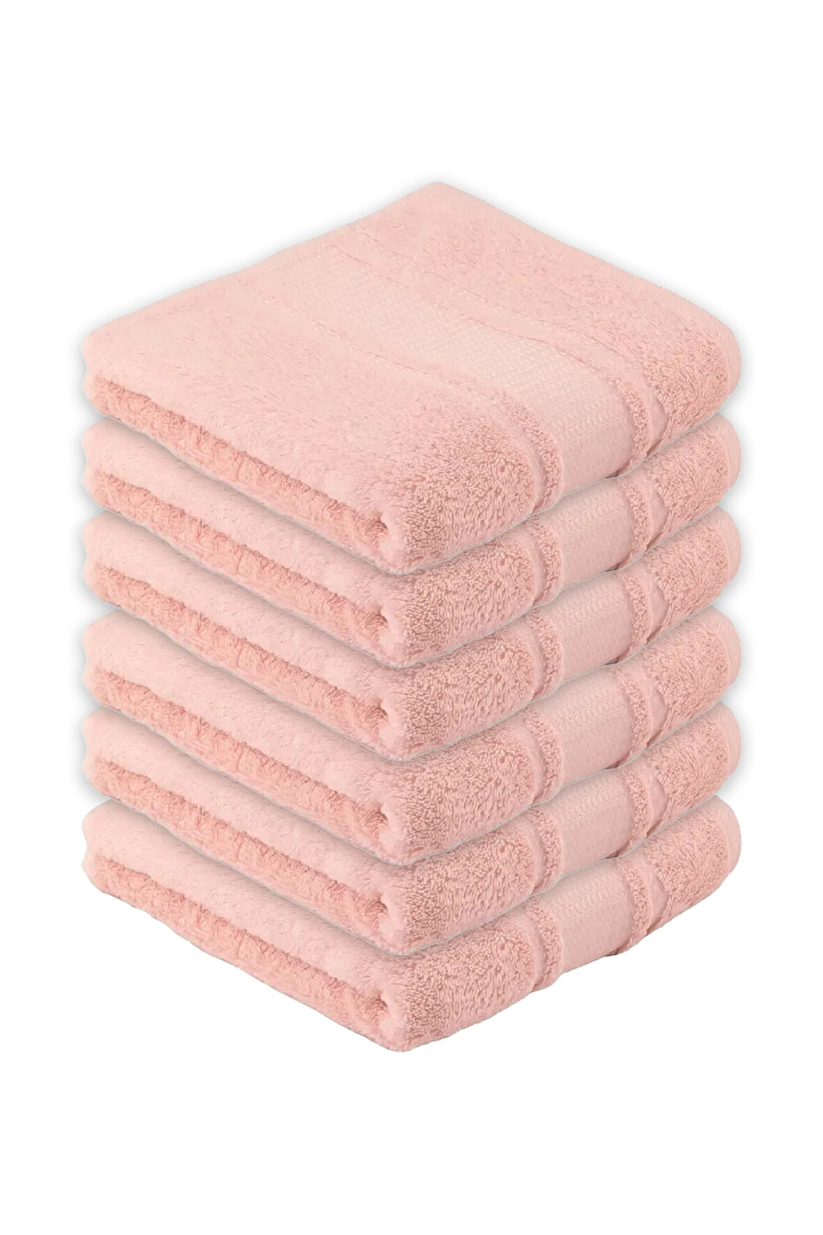 Özdilek Colourist 50x90 Cm El-Yüz Havlusu 6'lı Açık Mercan