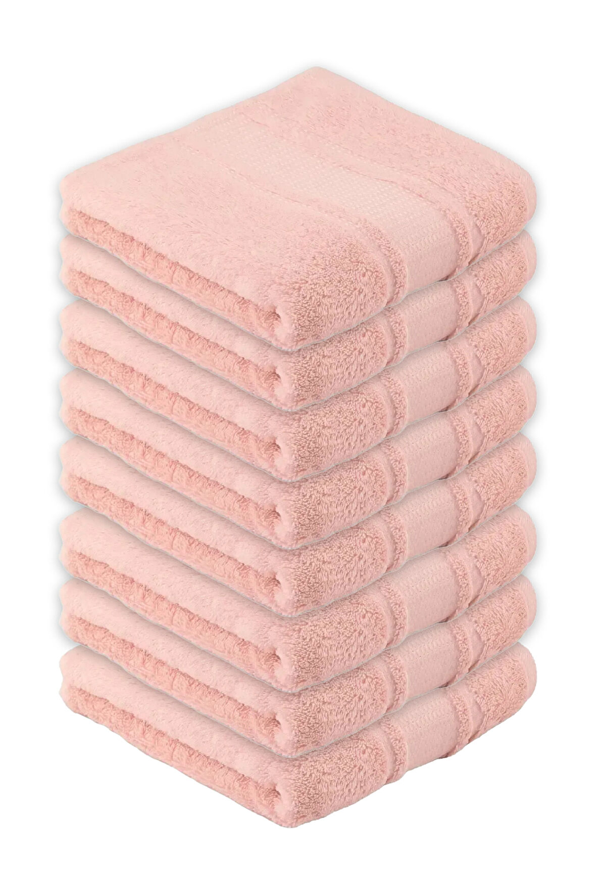 Özdilek Colourist 50x90 Cm El-Yüz Havlusu 8'li Açık Mercan