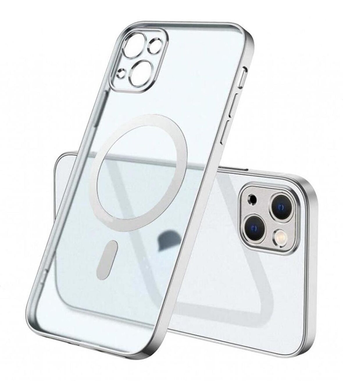 İphone 11 Pro Max Parlak Magsafe Lazer Kapak-Kılıf