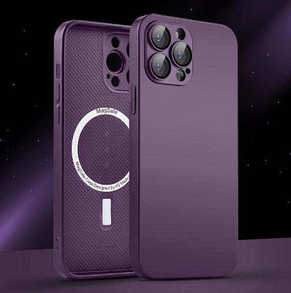 İphone 11 Pro Max Uyumlu Magsafe Ag Glass Buzlu Cep Telefopnu Kılıfı