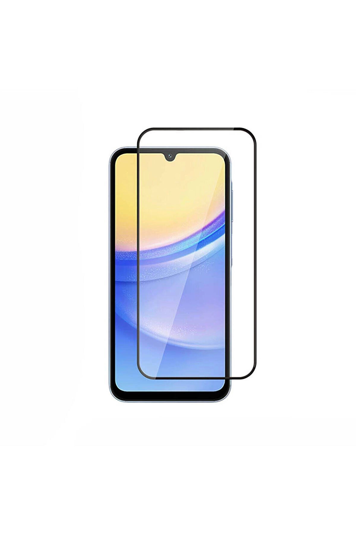 Samsung Galaxy A05-A05s Uyumlu Elektriklenme Önleyici Anti-Static Tam Kaplayan Temperli Cam Ekran Koruyucu