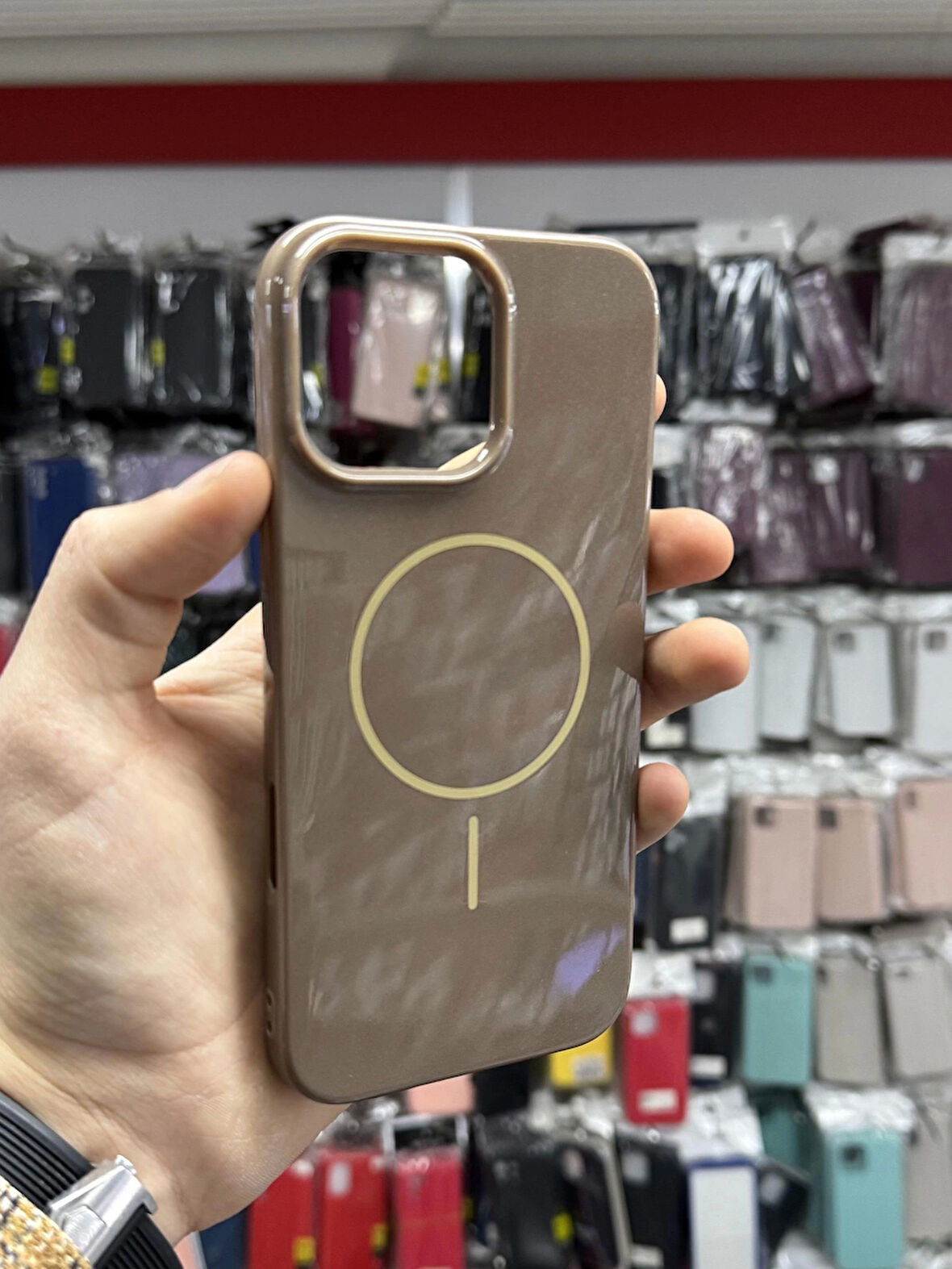 İphone 16 Pro Uyumlu Premium Özel Seri Magsafe Think Kılıf