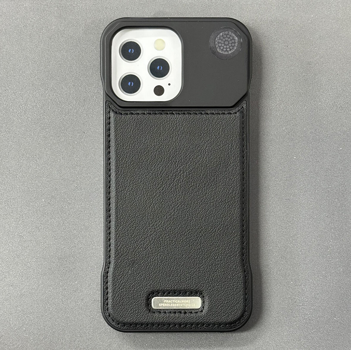 iPhone 16 Pro Max Parfümlü Koku Hazneli MagSafe Uyumlu Deri Kılıf 