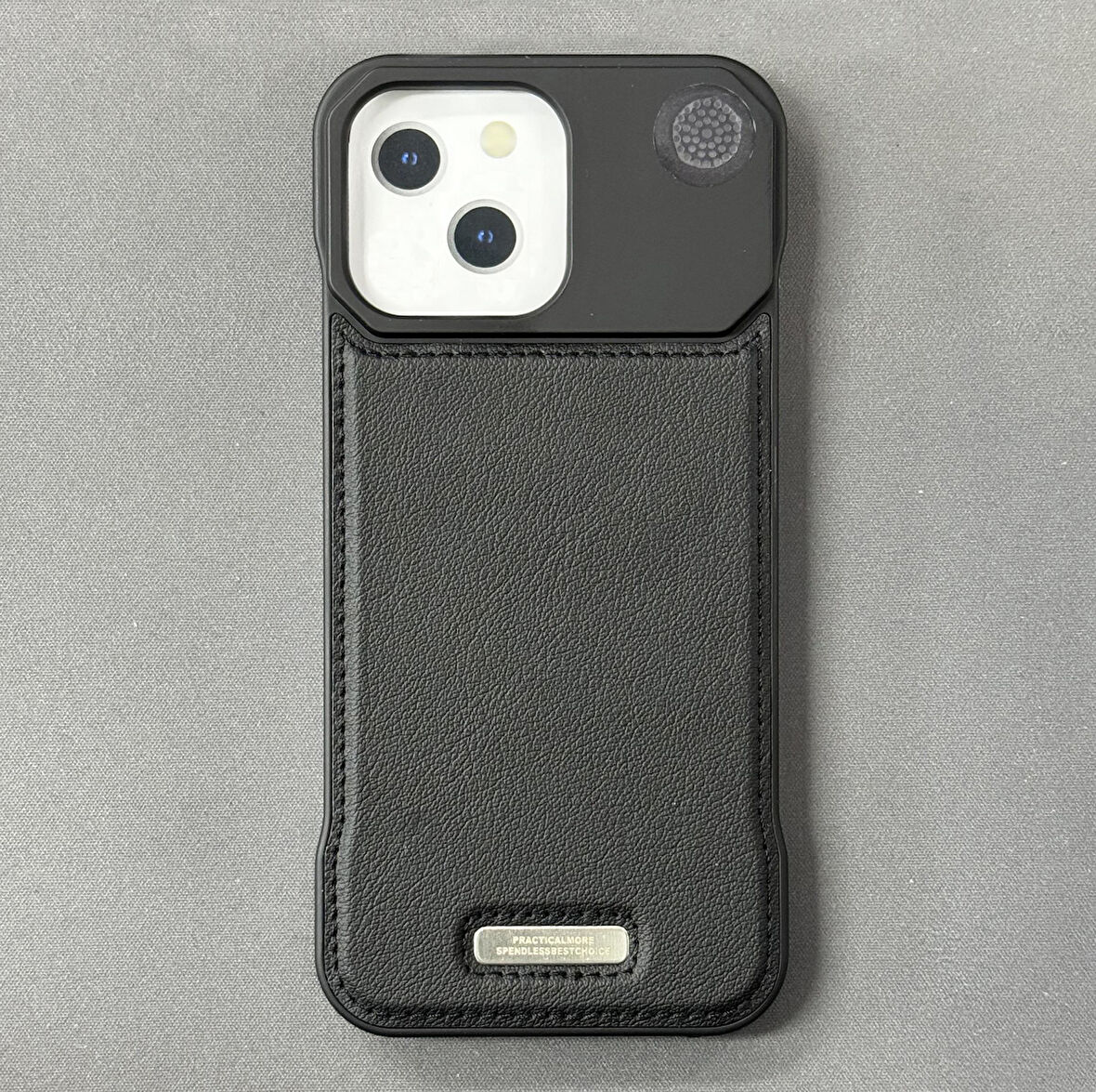 iPhone 15 Parfümlü Koku Hazneli MagSafe Uyumlu Deri Kılıf 