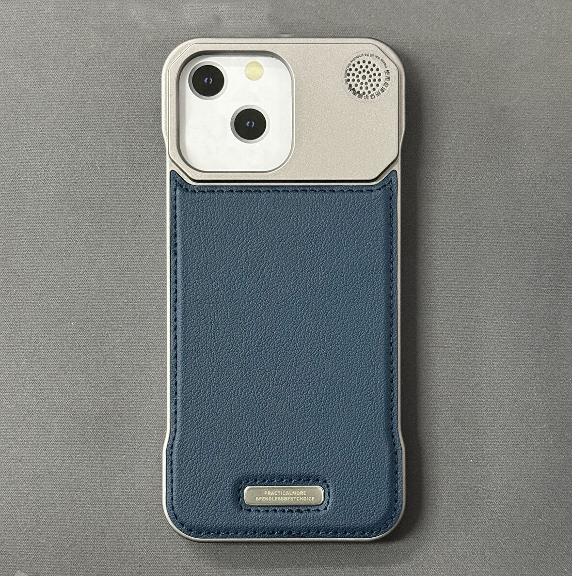 iPhone 15 Parfümlü Koku Hazneli MagSafe Uyumlu Deri Kılıf 