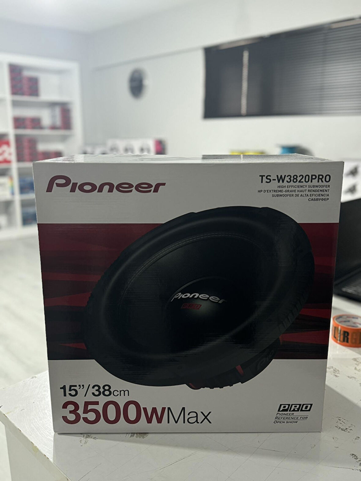 PİONEER TS-W3820 PRO 38CM SUBWOOFER ORJİNAL DİGİCOM