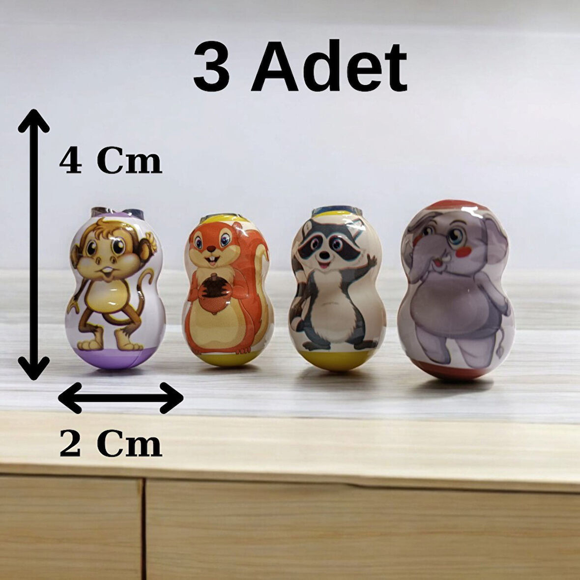 3 Adet Mini Hacıyatmaz – Yıkılmadım, Ayaktayım!