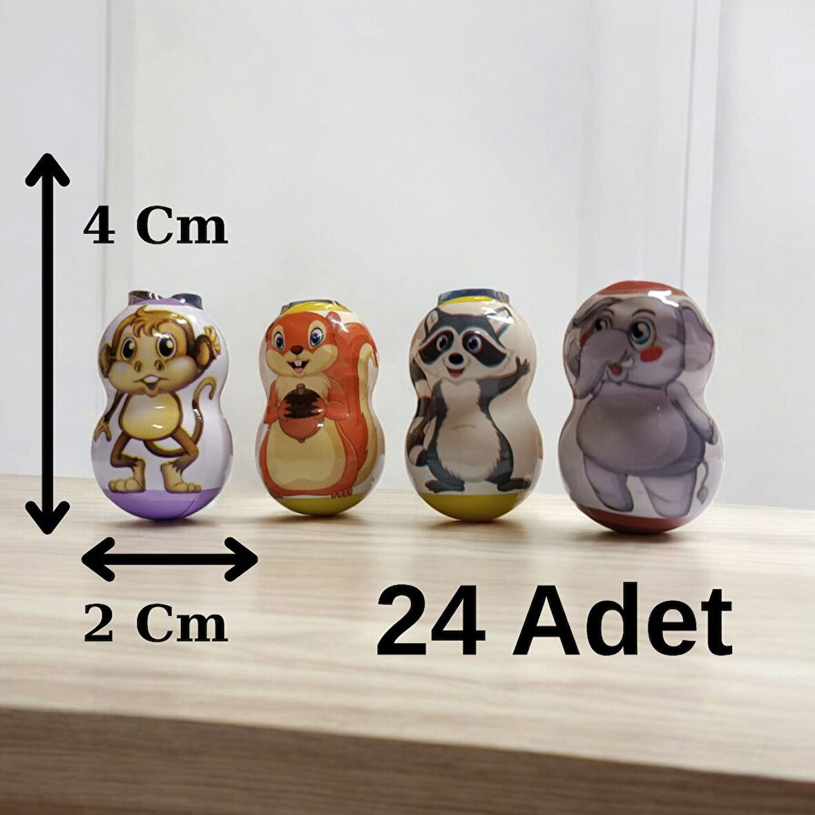 24 Adet Mini Hacıyatmaz – Düşmek Serbest, Pes Etmek Yasak!