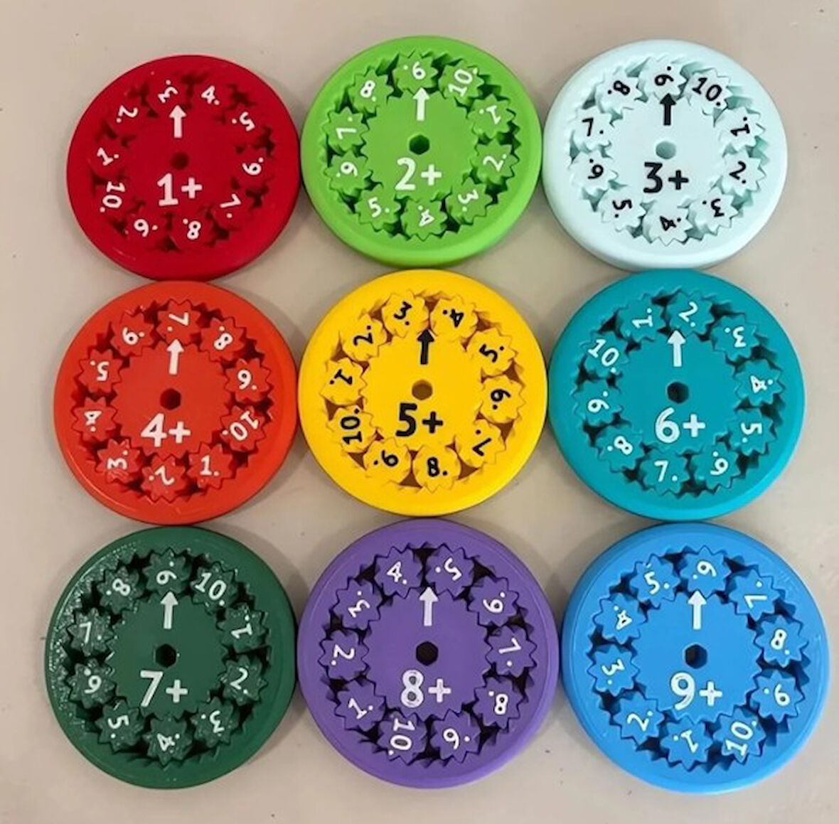 Matematik Çarkı (1 Adet)