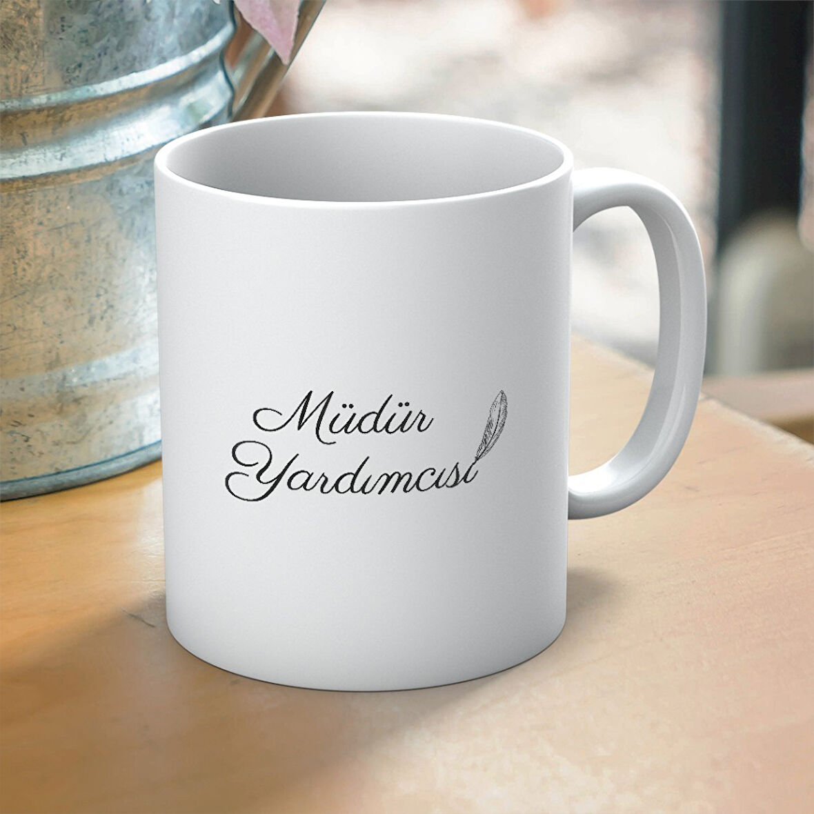 Müdür Yardımcısı Yazılı Öğretmenler Günü Hediyelik Baskılı Kupa