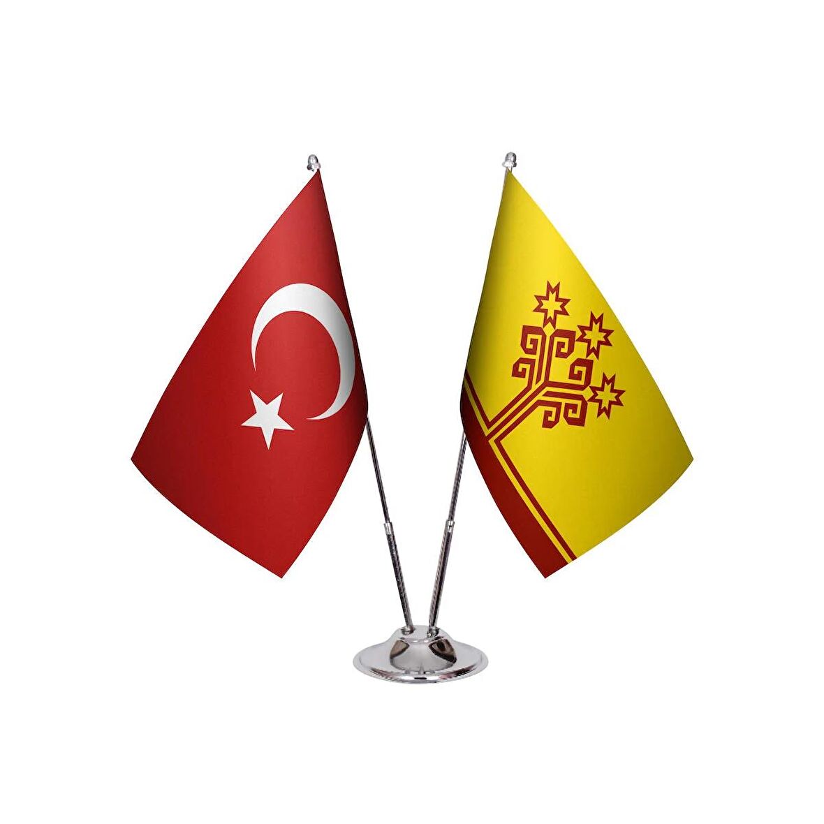 Çuvasistan İkili Masa Bayrağı