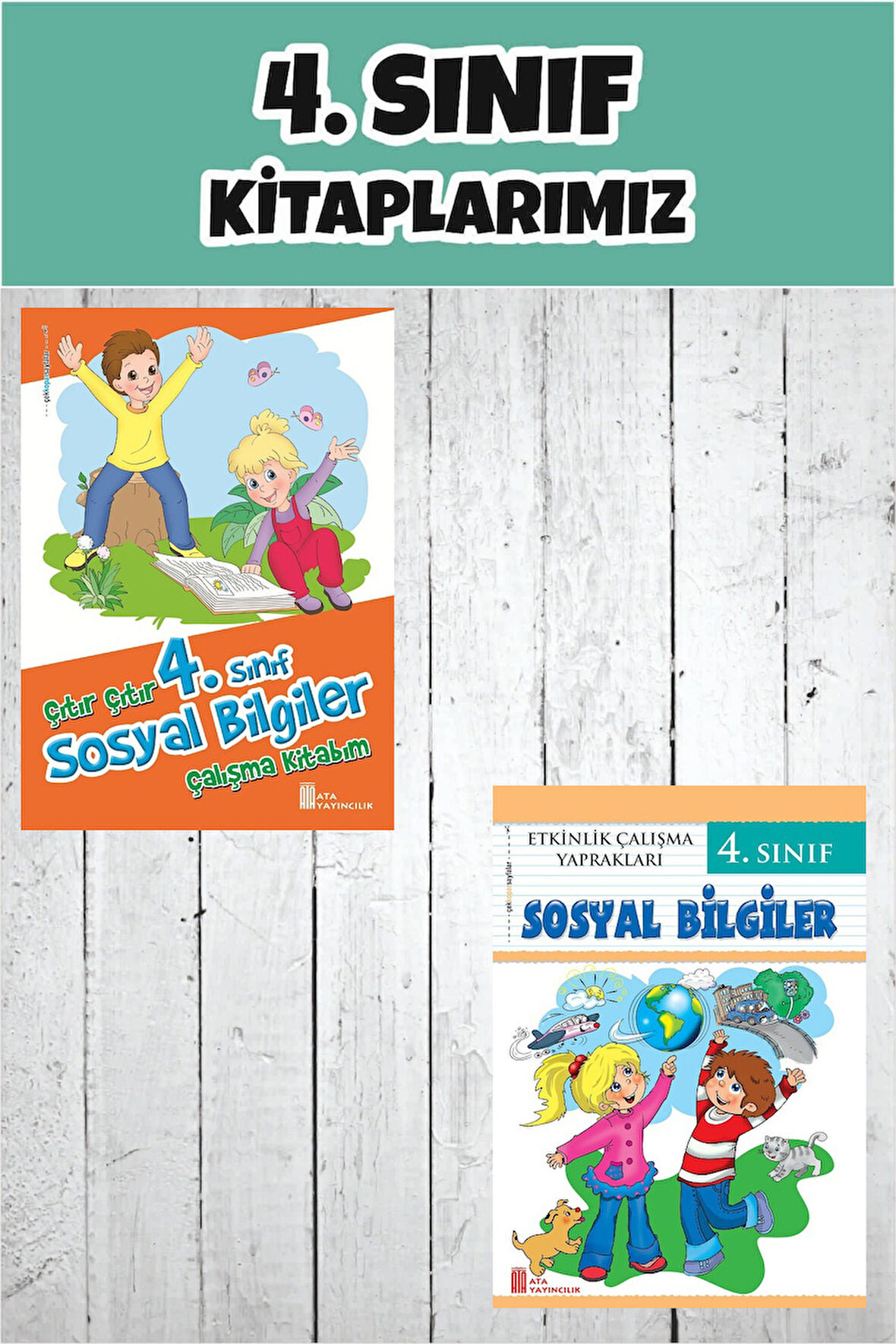 4.Sınıf Sosyal Bilgiler Çalışma Kitabım+Etkinlik Çalışma Yaprakları