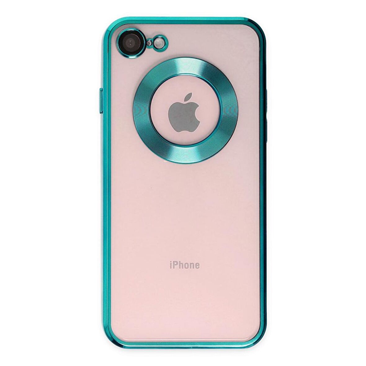 Smcase iPhone SE 2022 Kılıf Kamera Korumalı Omega Slote Lazer Silikon