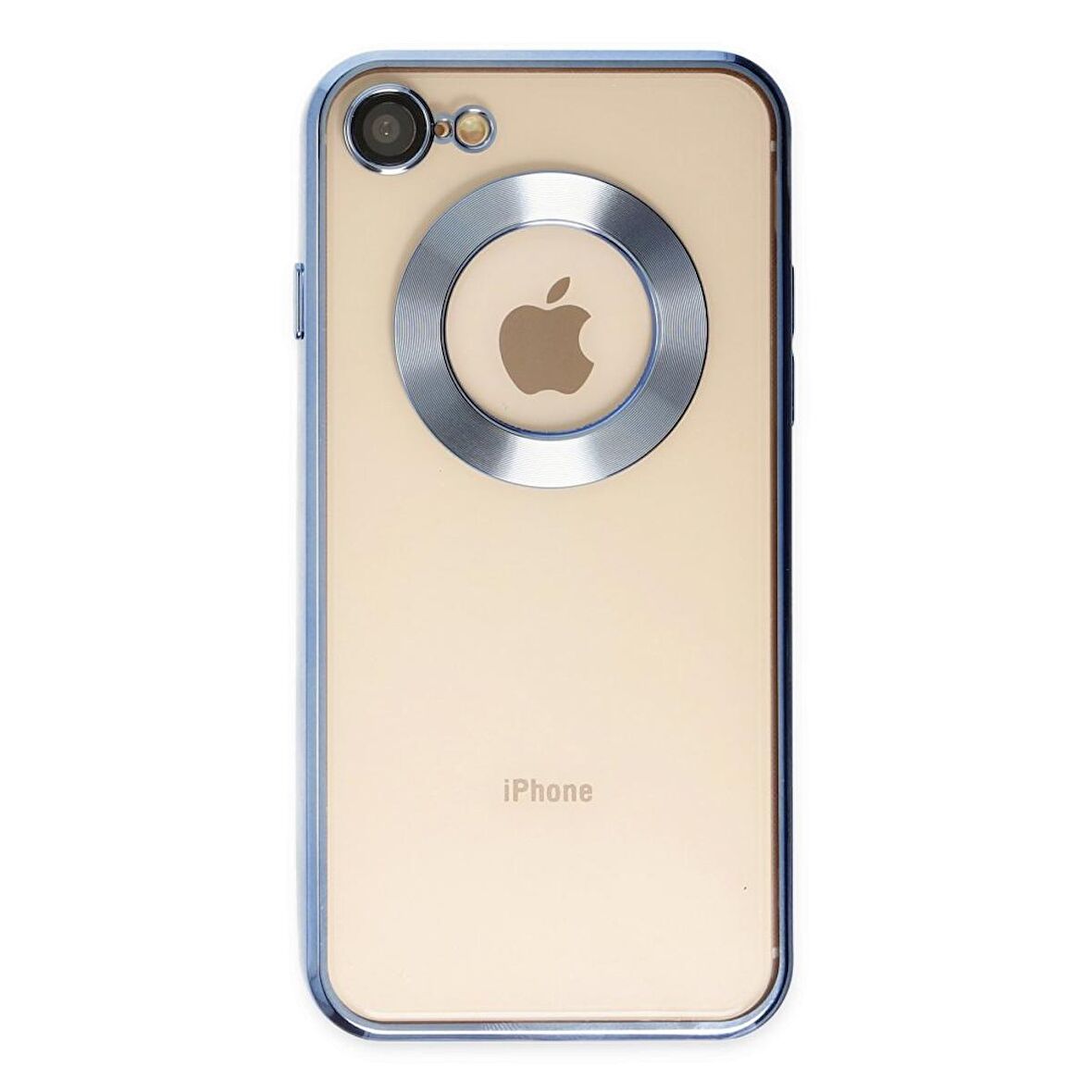 Smcase iPhone SE 2020 Kılıf Kamera Korumalı Omega Slote Lazer Silikon