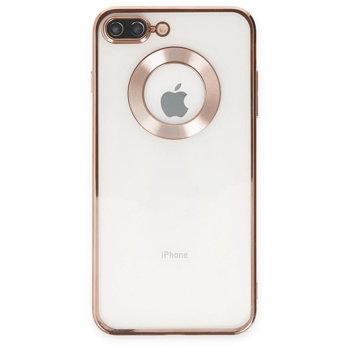 Smcase iPhone 8 Plus Kılıf Kamera Korumalı Omega Slote Lazer Silikon