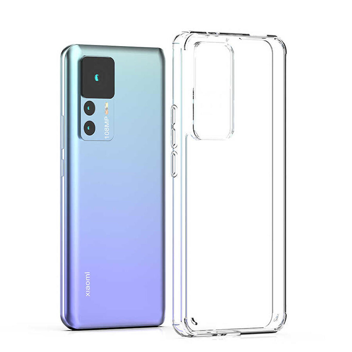Smcase Xiaomi 12T Kılıf Gard Darbe Korumalı Silikon