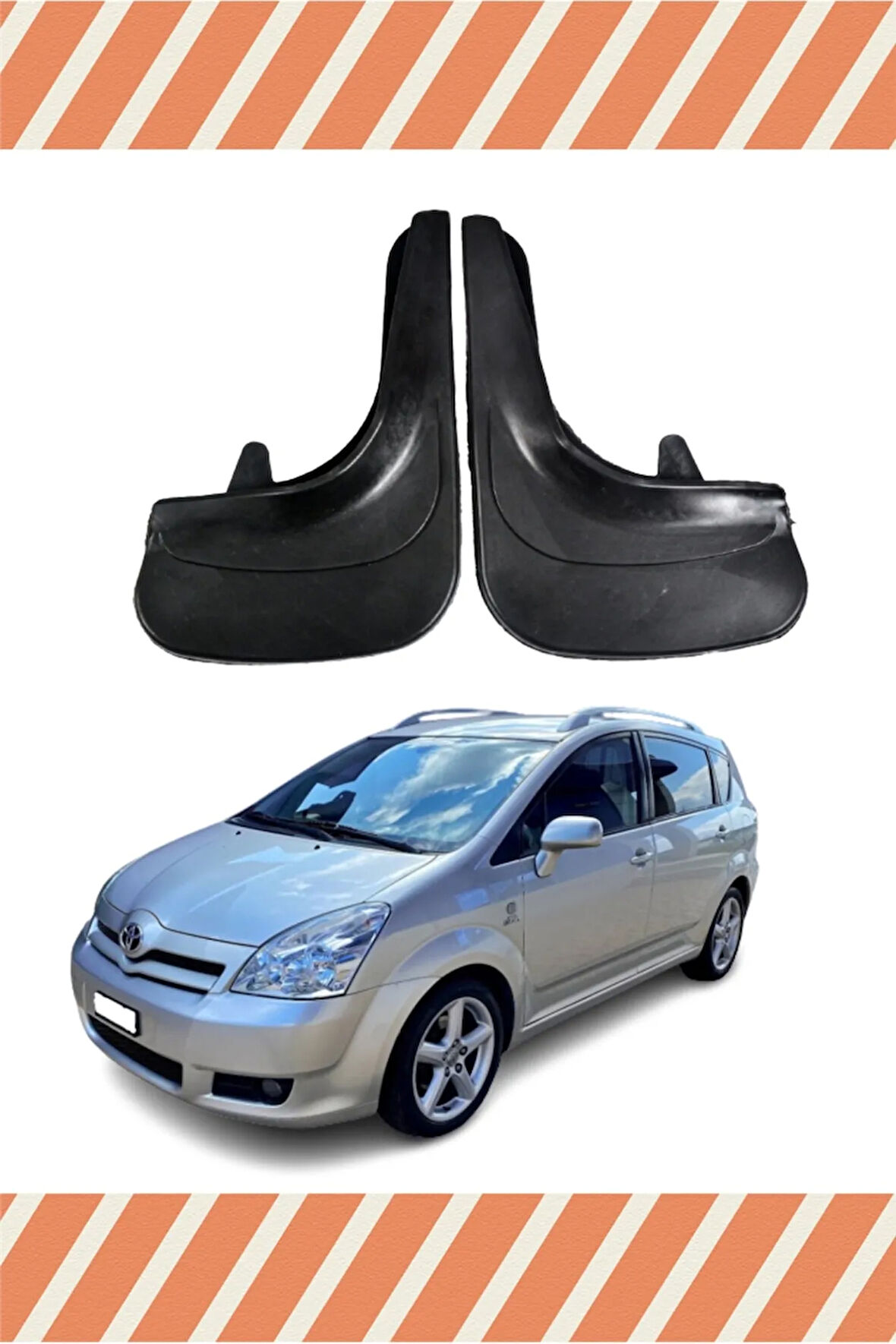 Toyota Verso 2004-2009 2’li tozluk çamurluk paçalık sağlam koruma sağlar