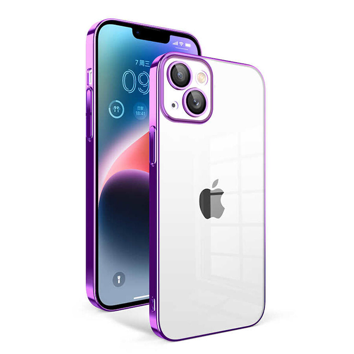 Smcase iPhone 14 Plus Kılıf Garaj Kamera Korumalı Tareks Sert Kapak