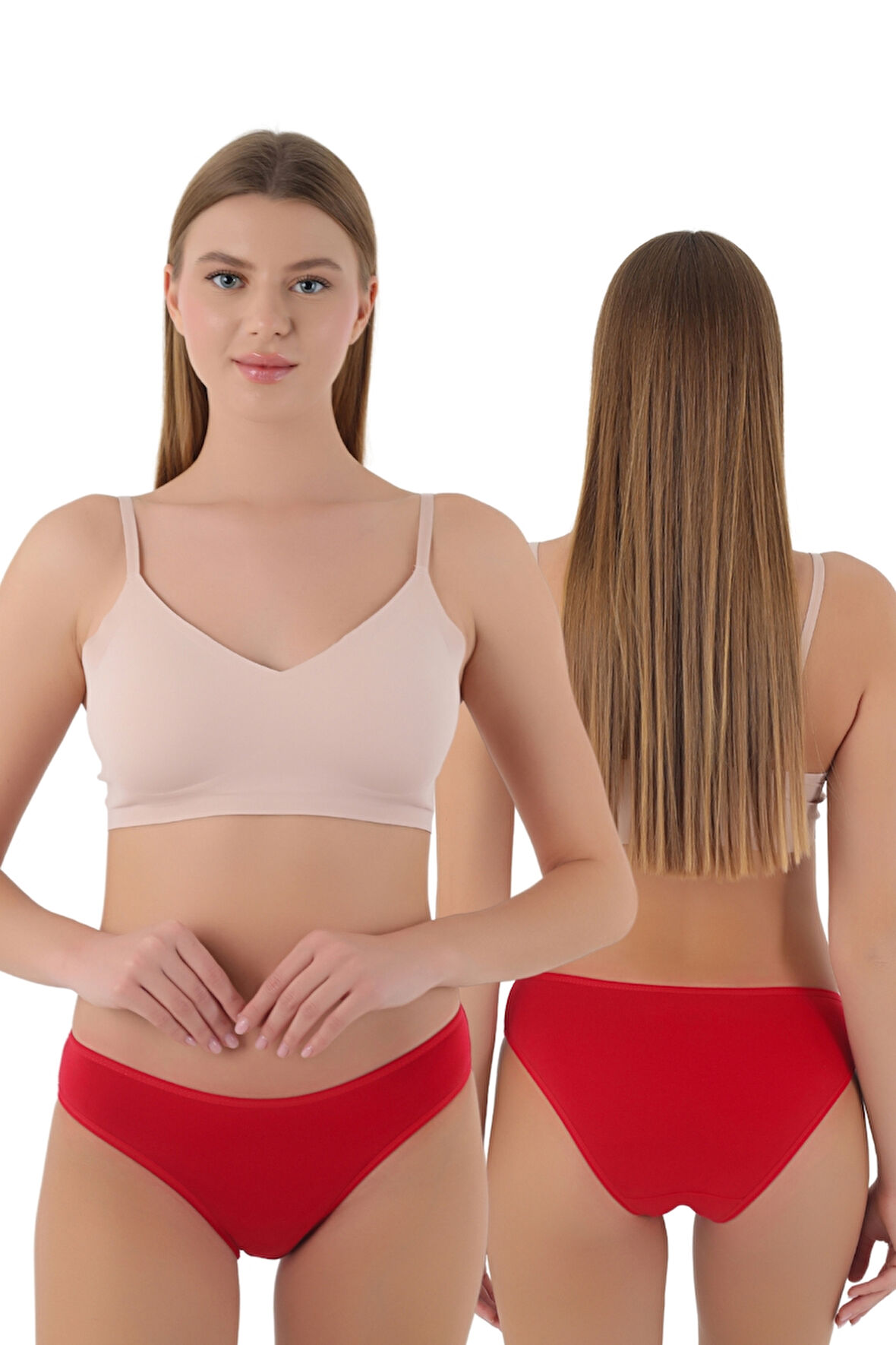 Kadın Külot Likralı Penye 1'lİ Premium Paket 