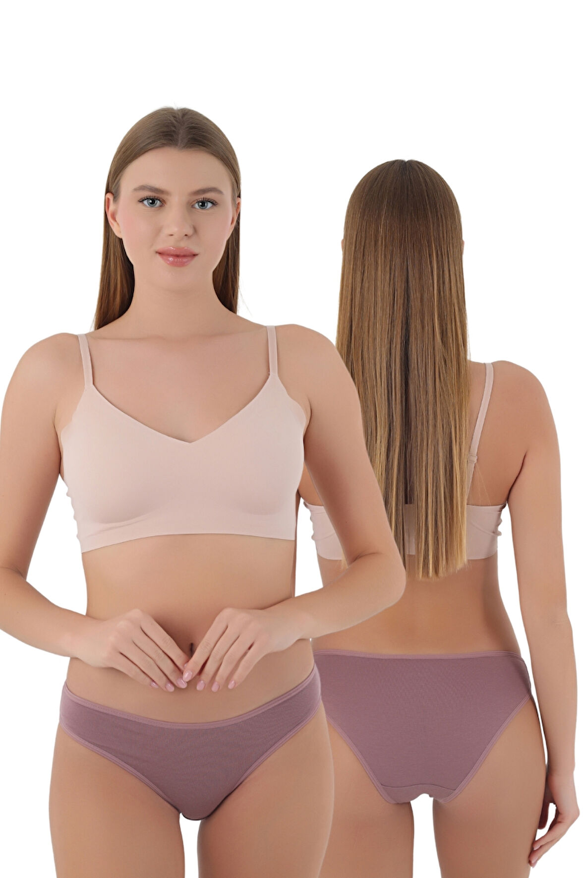 Kadın Külot Likralı Penye 1'lİ Premium Paket 