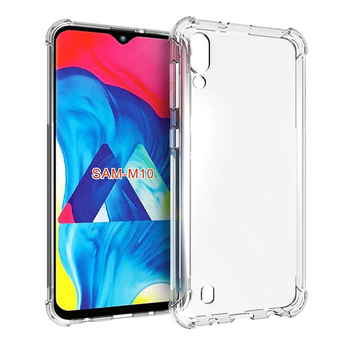 Smcase Samsung Galaxy A10 Kılıf Darbe Korumalı Silikon 