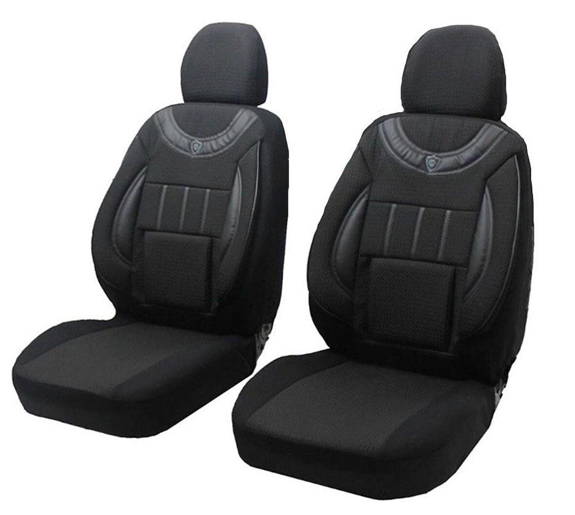 Fiat Fiorino Uyumlu 1+1 Panelvan Koltuk Kılıfı - SİYAH