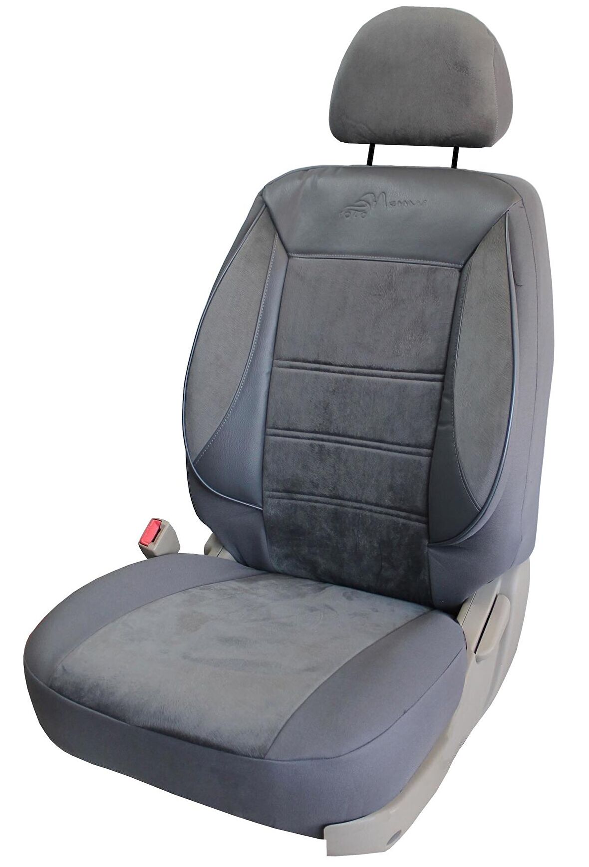 Daewoo Leganza  Uyumlu Tay Tüyü Kumaş Oto Koltuk Kılıfı - DÜZ FÜME